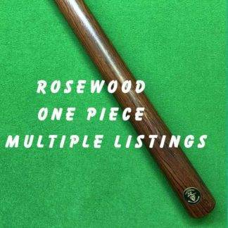 One Piece Rosewood Billiard Cue