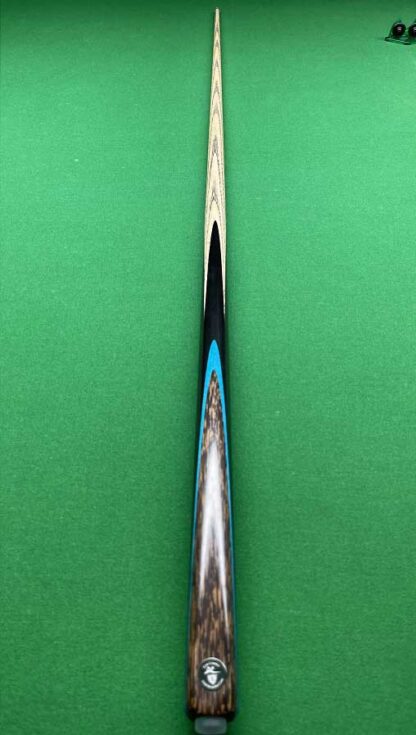 1318 Pro Cue Sugar palm and blue veneer