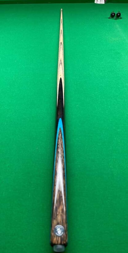 1350 Pro Cue Sugar palm and blue veneer